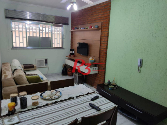 Apartamento com 2 Quartos à Venda, 75 m² em Gonzaga - Santos