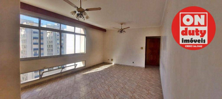 Apartamento com 3 Quartos à Venda, 165 m² em Gonzaga - Santos