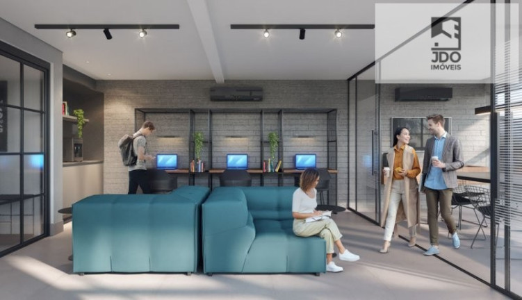 Imagem Apartamento com 1 Quarto à Venda, 30 m² em Mercês - Curitiba Imagem Apartamento com 1 Quarto à Venda, 30 m² em Mercês - Curitiba