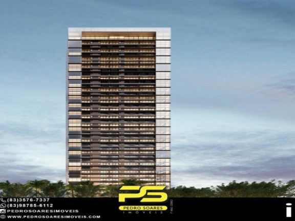 Apartamento com 5 Quartos à Venda, 405 m² em Altiplano Cabo Branco - João Pessoa
