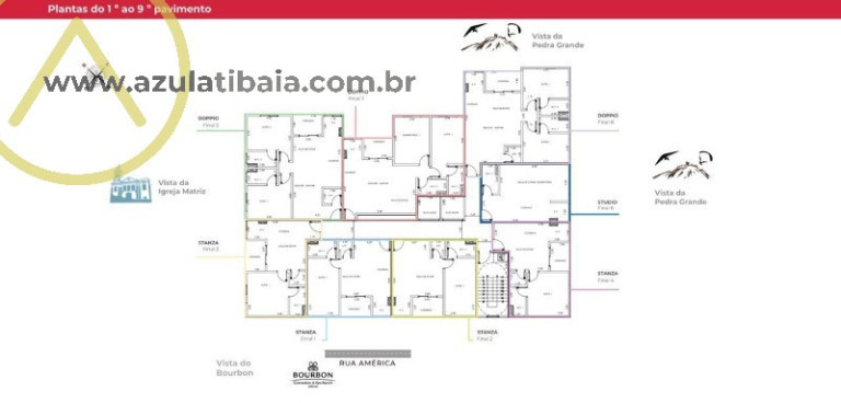 Imagem Apartamento com 1 Quarto à Venda, 46 m² em Atibaia Jardim - Atibaia