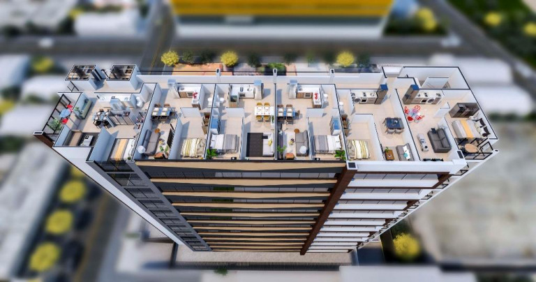Imagem Apartamento com 1 Quarto à Venda, 37 m² em Aldeota - Fortaleza