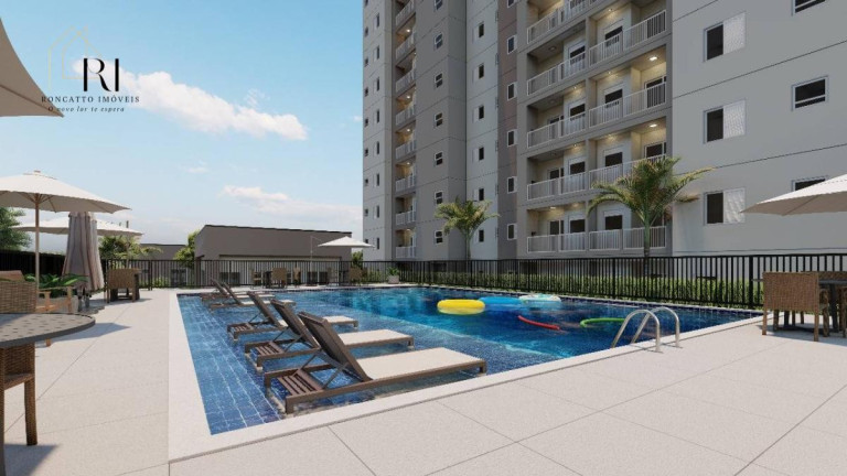 Apartamento com 2 Quartos à Venda, 56 m² em Jardim Santa Amélia - Hortolândia