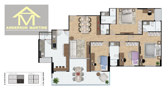 Imagem Apartamento com 4 Quartos à Venda, 250 m² em Praia Da Costa - Vila Velha Imagem Apartamento com 4 Quartos à Venda, 250 m² em Praia Da Costa - Vila Velha