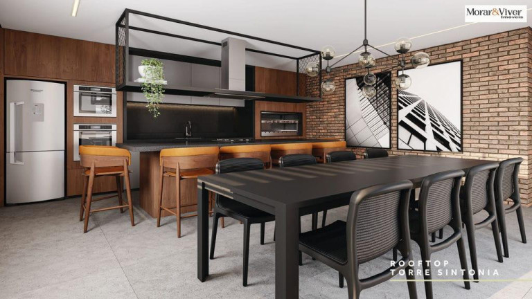 Imagem Apartamento com 1 Quarto à Venda, 57 m² em Mossunguê - Curitiba