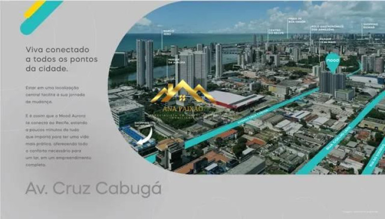 Imagem Apartamento com 1 Quarto à Venda, 47 m² em Santo Amaro - Recife