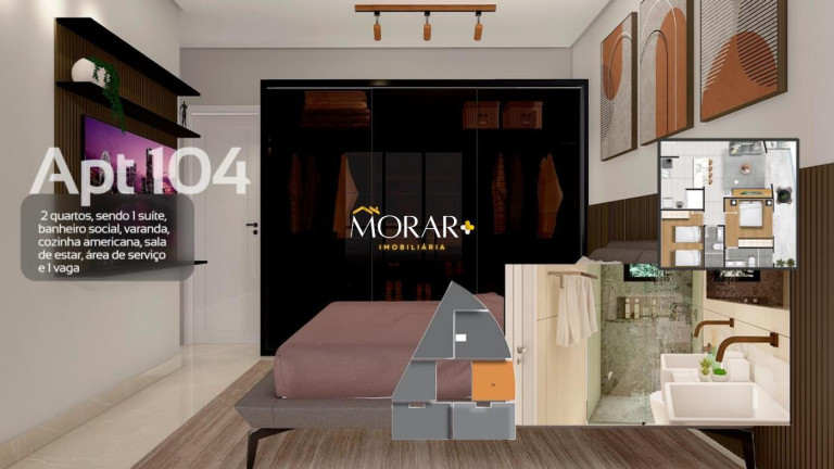 Imagem Apartamento com 1 Quarto à Venda, 62 m² em Nova São Pedro - São Pedro Da Aldeia