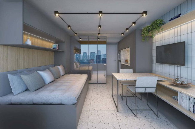 Imagem Apartamento com 2 Quartos à Venda, 54 m² em Brooklin Novo - São Paulo Imagem Apartamento com 2 Quartos à Venda, 54 m² em Brooklin Novo - São Paulo