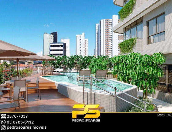 Apartamento com 2 Quartos à Venda, 67 m² em Jardim Oceania - João Pessoa