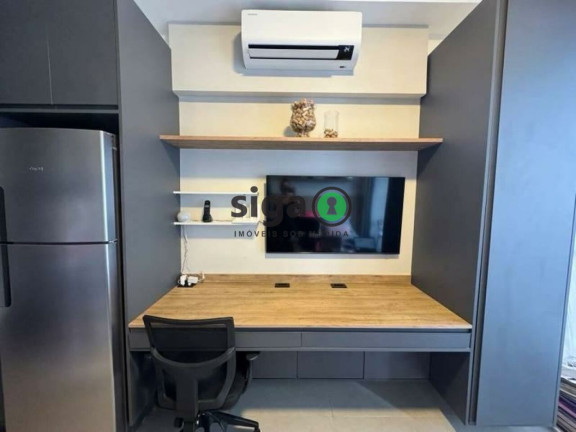 Imagem Apartamento com 1 Quarto para Alugar, 26 m² em Moema - São Paulo Imagem Apartamento com 1 Quarto para Alugar, 26 m² em Moema - São Paulo
