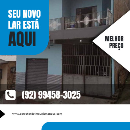 Casa com 4 Quartos à Venda,  em Colonia Terra Nova - Manaus
