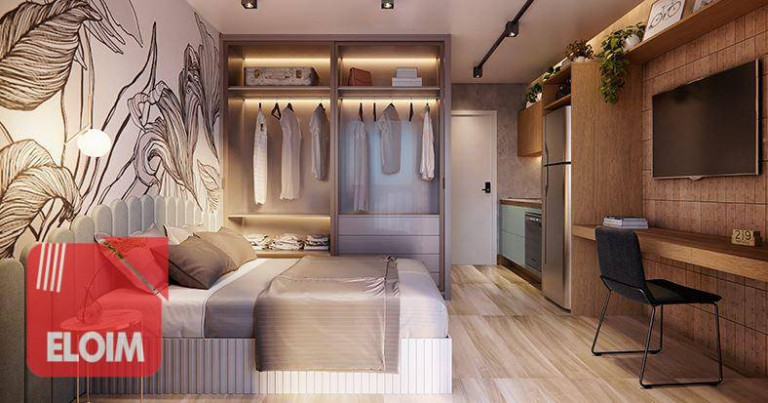 Studio com 1 Quarto à Venda, 21 m² em República - São Paulo