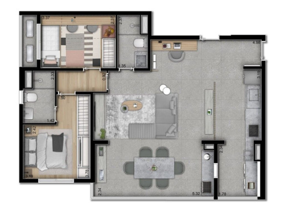 Imagem Apartamento com 3 Quartos à Venda, 85 m² em Butantã - São Paulo Imagem Apartamento com 3 Quartos à Venda, 85 m² em Butantã - São Paulo