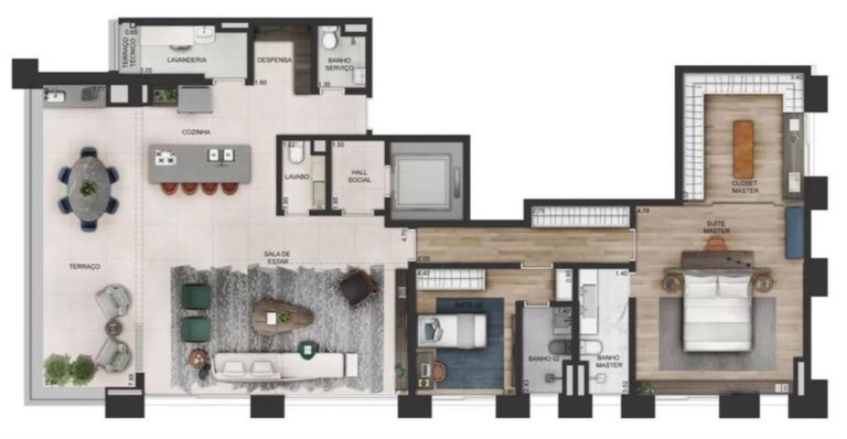 Imagem Apartamento com 3 Quartos à Venda, 193 m² em Vila Nova Conceição - São Paulo Imagem Apartamento com 3 Quartos à Venda, 193 m² em Vila Nova Conceição - São Paulo