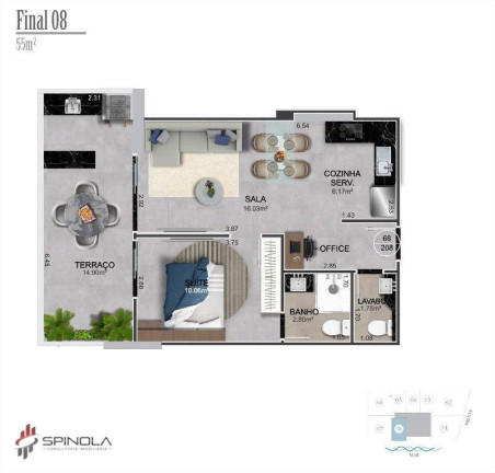 Imagem Apartamento com 2 Quartos à Venda, 97 m² em Vilamar - Praia Grande Imagem Apartamento com 2 Quartos à Venda, 97 m² em Vilamar - Praia Grande
