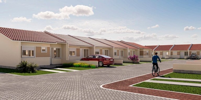 Imagem Casa de Condomínio com 3 Quartos à Venda, 65 m² em Restinga - Porto Alegre