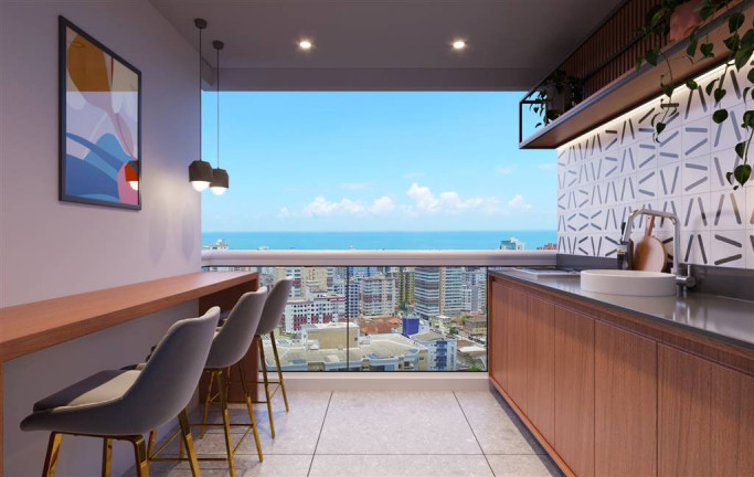 Imagem Apartamento com 2 Quartos à Venda, 72 m² em Guilhermina - Praia Grande