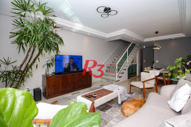 Imagem Sobrado com 4 Quartos à Venda, 227 m² em Boqueirão - Santos