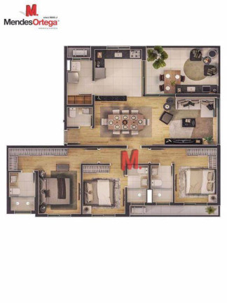 Imagem Apartamento com 3 Quartos à Venda, 129 m² em Jardim América - Sorocaba