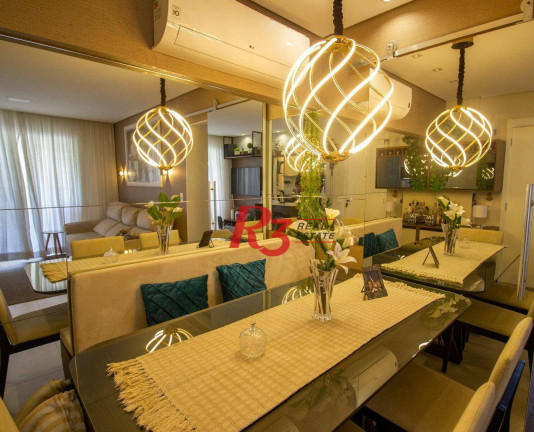 Apartamento com 3 Quartos à Venda, 84 m² em Marapé - Santos