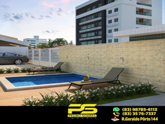 Apartamento com 2 Quartos à Venda, 60 m² em Expedicionários - João Pessoa