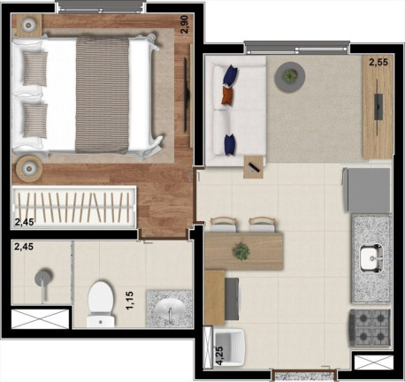 Imagem Imóvel com 1 Quarto à Venda, 24 m² em Jabaquara - São Paulo Imagem Imóvel com 1 Quarto à Venda, 24 m² em Jabaquara - São Paulo