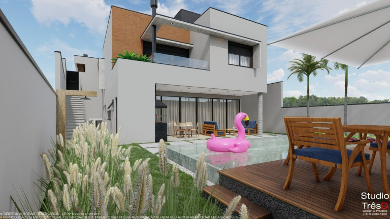 Imagem Casa com 3 Quartos à Venda, 264 m² em Alphaville Nova Esplanada - Votorantim