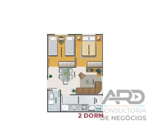 Imagem Apartamento com 3 Quartos à Venda, 50 m² em Vila Taquari - São Paulo