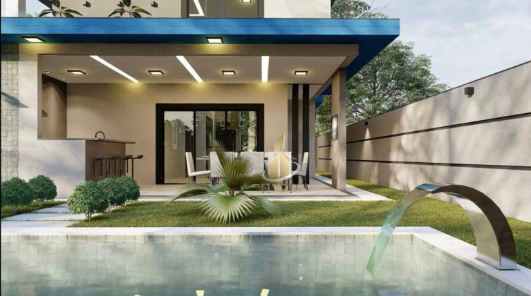 Imagem Sobrado com 3 Quartos à Venda, 239 m² em Condomínio Santa Mônica - Caçapava