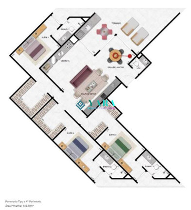 Imagem Apartamento com 3 Quartos à Venda, 163 m² em Praia Grande - Ubatuba Imagem Apartamento com 3 Quartos à Venda, 163 m² em Praia Grande - Ubatuba