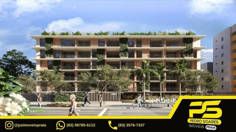 Apartamento com 2 Quartos à Venda, 68 m² em Jardim Oceania - João Pessoa