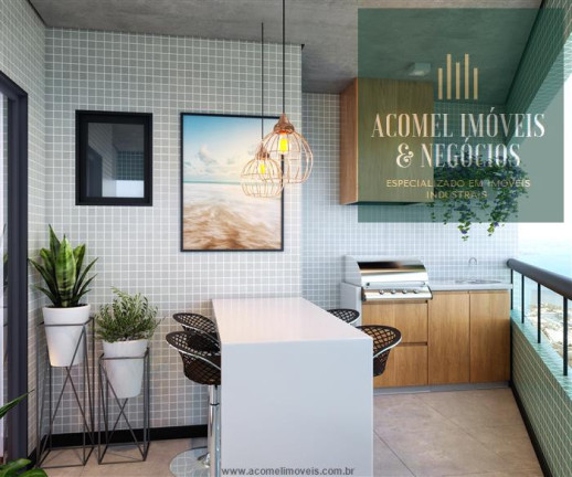 Imagem Apartamento com 2 Quartos à Venda, 67 m² em Balneário Maracanã - Praia Grande
