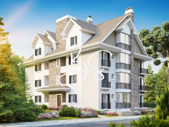 Imagem Apartamento com 1 Quarto à Venda, 69 m² em Centro - Gramado