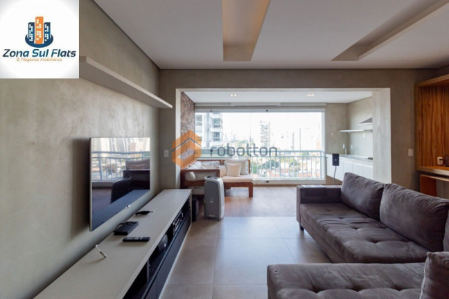 Imagem Apartamento com 1 Quarto para Alugar, 74 m² em Cidade Monções - São Paulo Imagem Apartamento com 1 Quarto para Alugar, 74 m² em Cidade Monções - São Paulo
