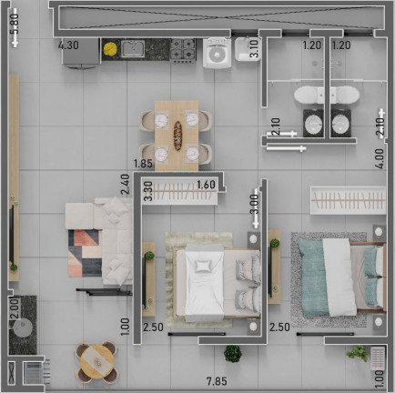 Imagem Apartamento com 3 Quartos à Venda, 95 m² em Itaguá - Ubatuba Imagem Apartamento com 3 Quartos à Venda, 95 m² em Itaguá - Ubatuba