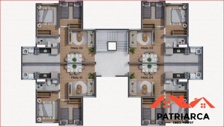 Imagem Apartamento com 2 Quartos à Venda, 43 m² em Residencial Cosmos - Campinas Imagem Apartamento com 2 Quartos à Venda, 43 m² em Residencial Cosmos - Campinas