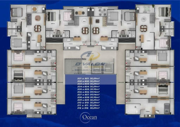 Apartamento com 1 Quarto à Venda, 30 m² em Manaíra - João Pessoa