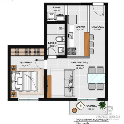 Imagem Apartamento com 1 Quarto à Venda, 46 m² em Alto - Teresópolis Imagem Apartamento com 1 Quarto à Venda, 46 m² em Alto - Teresópolis