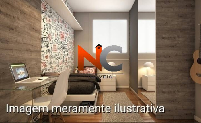Imagem Apartamento com 3 Quartos à Venda, 54 m² em Amendoeira - São Gonçalo Imagem Apartamento com 3 Quartos à Venda, 54 m² em Amendoeira - São Gonçalo