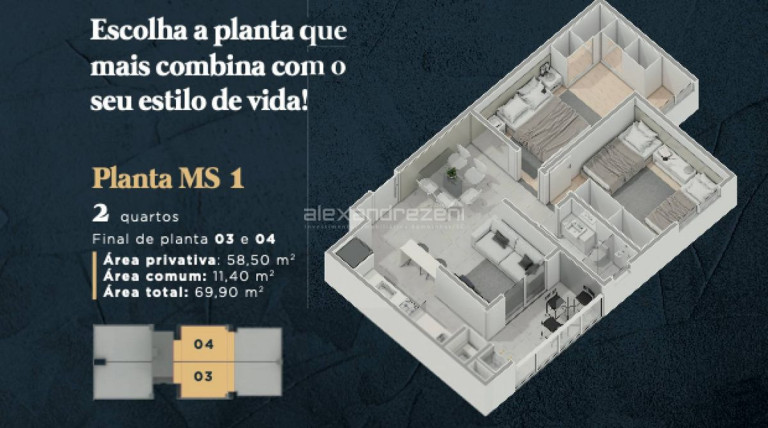 Imagem Apartamento com 2 Quartos à Venda, 70 m² em Centro - Porto Belo Imagem Apartamento com 2 Quartos à Venda, 70 m² em Centro - Porto Belo