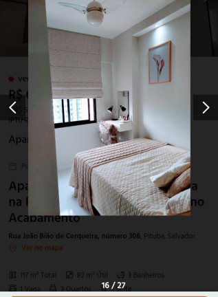 Imagem Apartamento com 3 Quartos à Venda, 82 m² em Pituba - Salvador