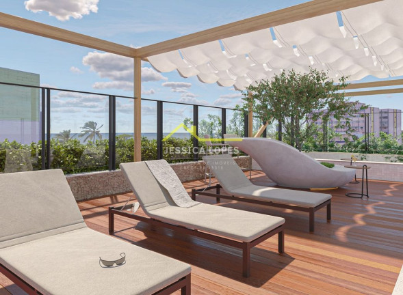 Imagem Kitnet com 1 Quarto à Venda, 27 m² em Cabo Branco - João Pessoa