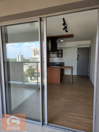 Imagem Apartamento com 1 Quarto para Alugar, 41 m² em Santo Amaro - São Paulo