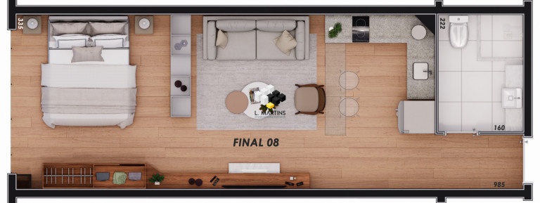 Imagem Apartamento com 1 Quarto à Venda, 48 m² em Centro - Canela Imagem Apartamento com 1 Quarto à Venda, 48 m² em Centro - Canela