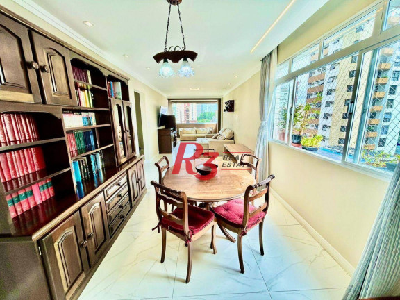 Imagem Apartamento com 3 Quartos à Venda, 133 m² em Embaré - Santos