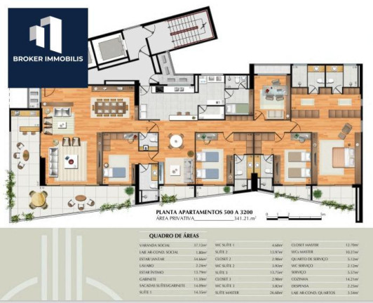 Imagem Apartamento com 4 Quartos à Venda, 341 m² em Meireles - Fortaleza