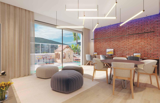 Imagem Apartamento com 3 Quartos à Venda, 101 m² em Bombas - Bombinhas