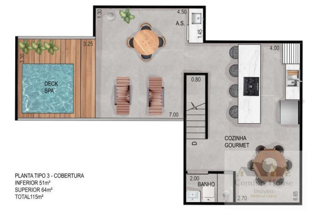 Imagem Cobertura com 2 Quartos à Venda, 115 m² em Centro - São Bernardo Do Campo Imagem Cobertura com 2 Quartos à Venda, 115 m² em Centro - São Bernardo Do Campo