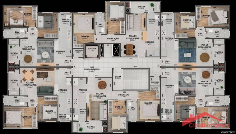 Imagem Apartamento com 2 Quartos à Venda, 58 m² em Costa E Silva - Joinville Imagem Apartamento com 2 Quartos à Venda, 58 m² em Costa E Silva - Joinville