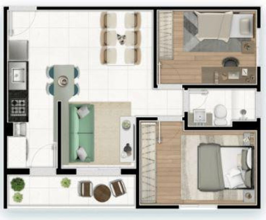 Imagem Apartamento com 2 Quartos à Venda, 55 m² em Rudge Ramos - São Bernardo Do Campo Imagem Apartamento com 2 Quartos à Venda, 55 m² em Rudge Ramos - São Bernardo Do Campo